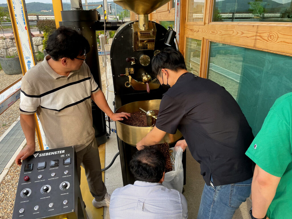 경주 브로스커피 로스터기 설치 _ SP-06 12 로스터기0011 로스팅기