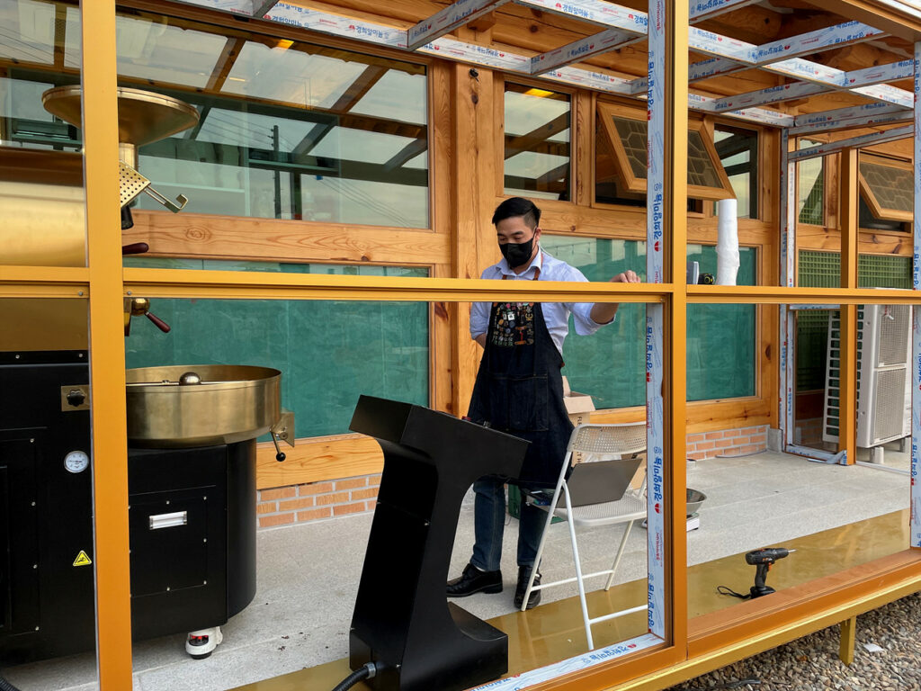 경주 브로스커피 로스터기 설치 _ SP-06 14 로스터기0013 로스팅기