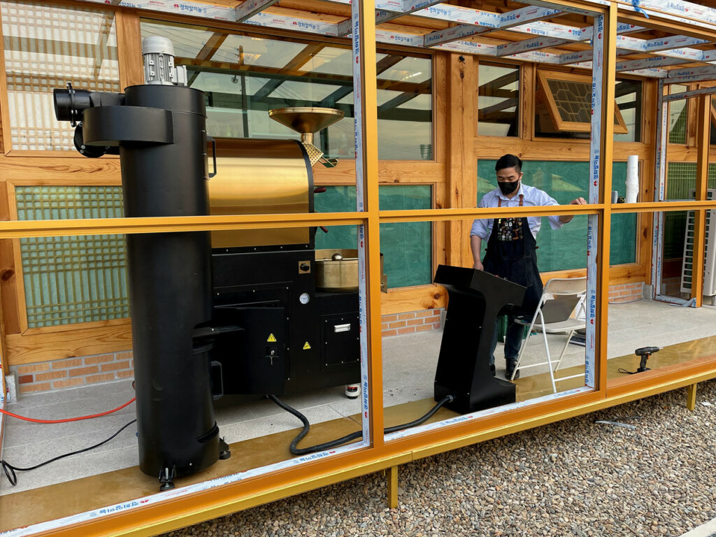 경주 브로스커피 로스터기 설치 _ SP-06 15 로스터기0014 로스팅기