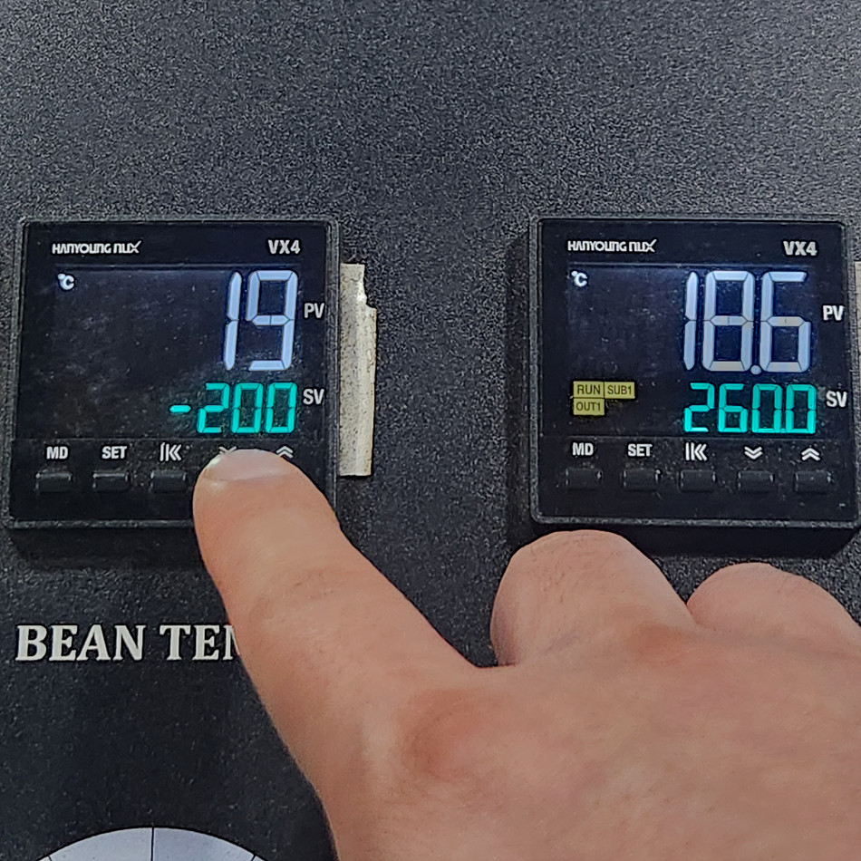 지벤스터 로스터기 온도센싱 1도 단위를 0.1도로 변경하는 방법 2 로스터기2023 11 04 18 35 24 0029지벤스터 1