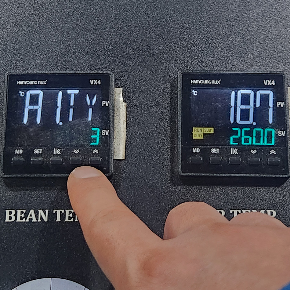 지벤스터 로스터기 온도센싱 1도 단위를 0.1도로 변경하는 방법 11 로스터기2023 11 04 18 36 47 0019지벤스터