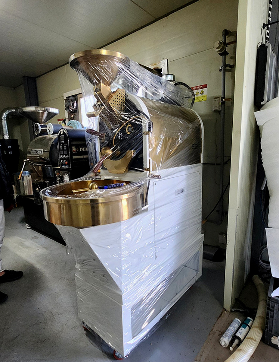 지벤스터 새로운모델 SH-02 전주 추가 설치해 드렸어요. 로스팅 머신 로스터기00042킬로