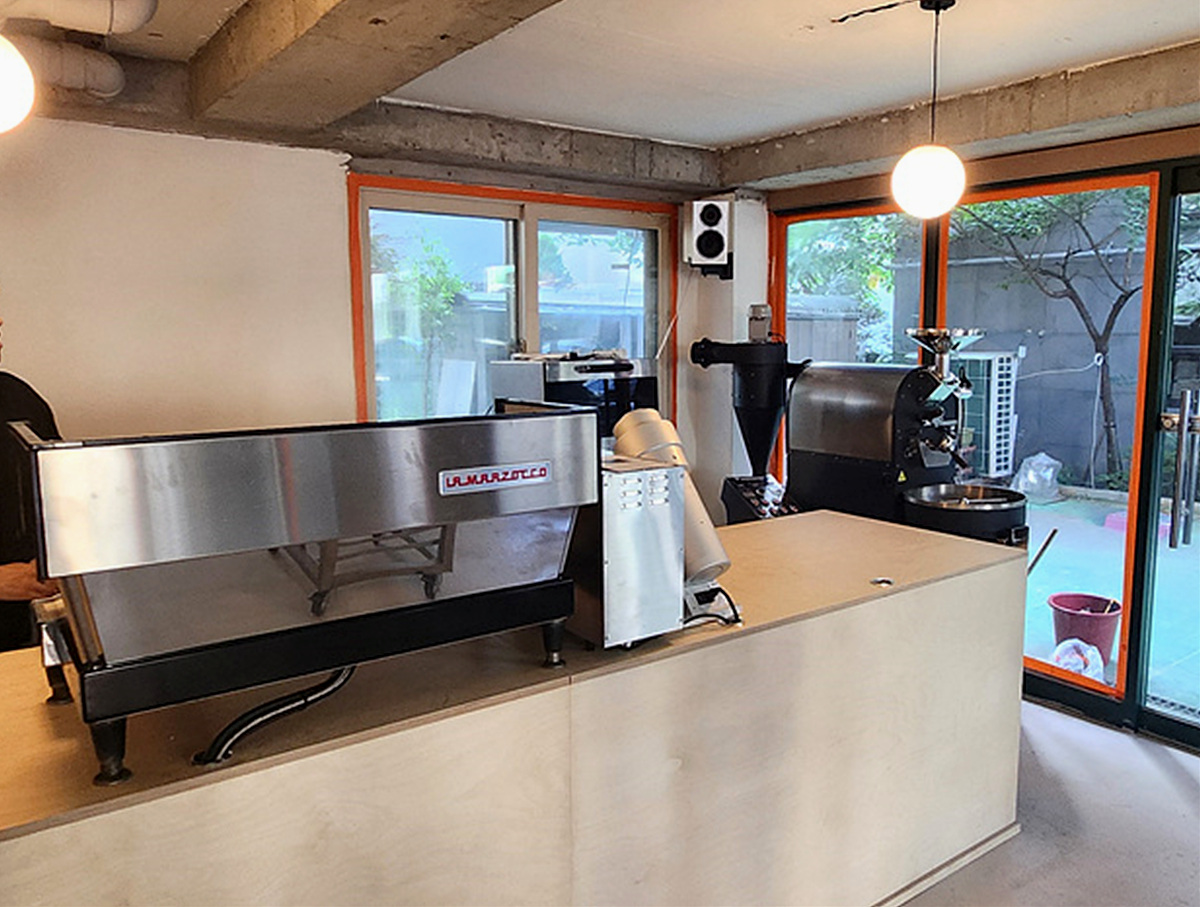 홍대 지벤스터 3킬로 로스터기 설치했습니다. 8 홍대 지벤스터 3킬로 로스터기 설치했습니다. 로스팅 머신 로스티기00023킬로